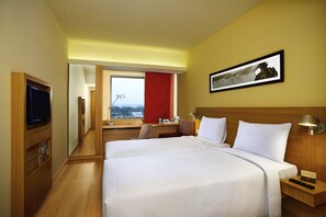 Premium bedding, in-room safe, desk, blackout curtains