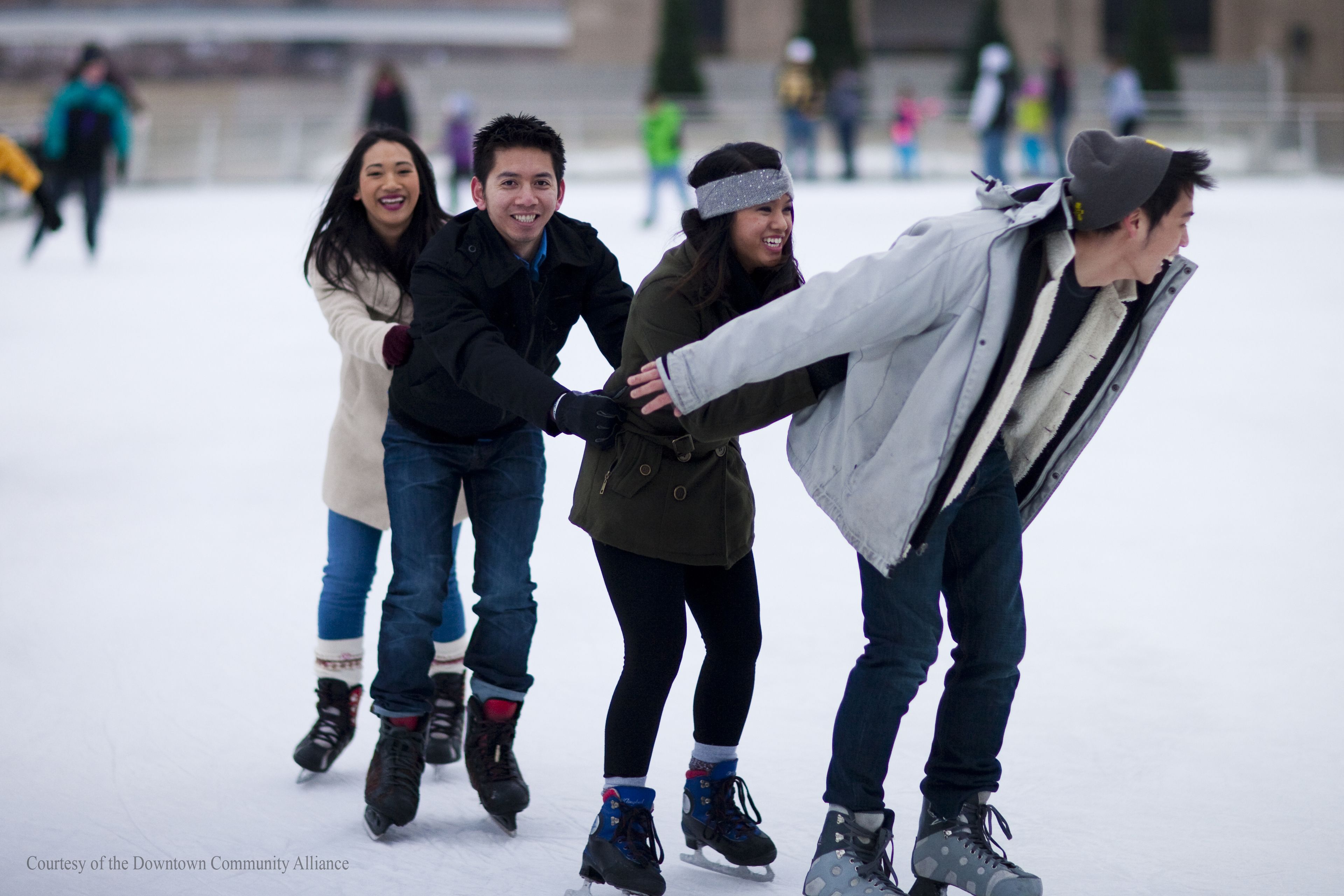 ice skating