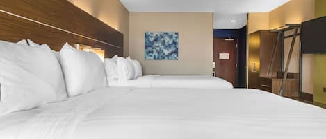 In-room safe, desk, iron/ironing board, rollaway beds