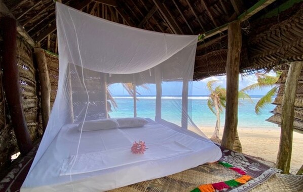 Beach Fale | View from room