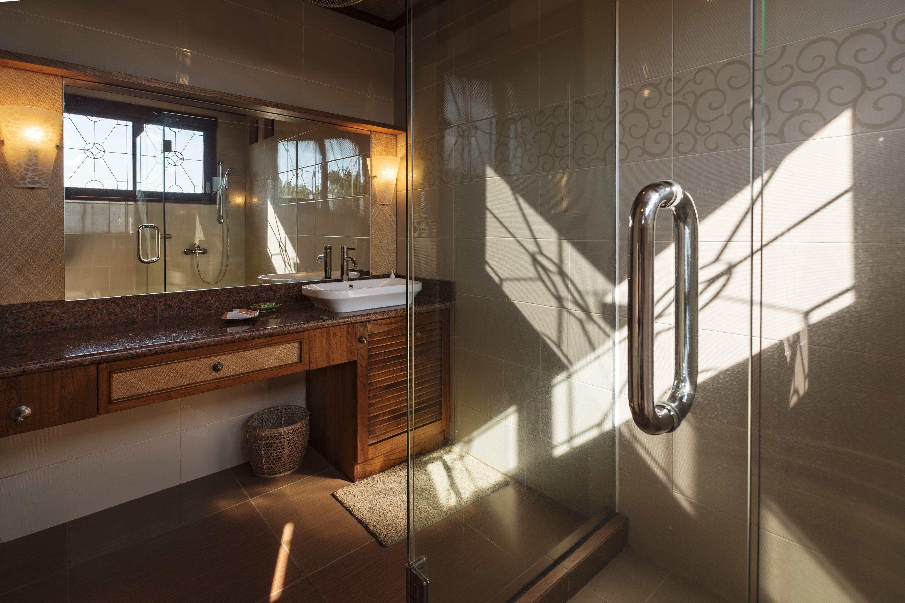 sawo apartment 2 | bathroom | shower, free toiletries, hair dryer, towels