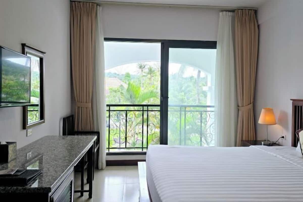 1 chambre, literie hypoallergénique, minibar