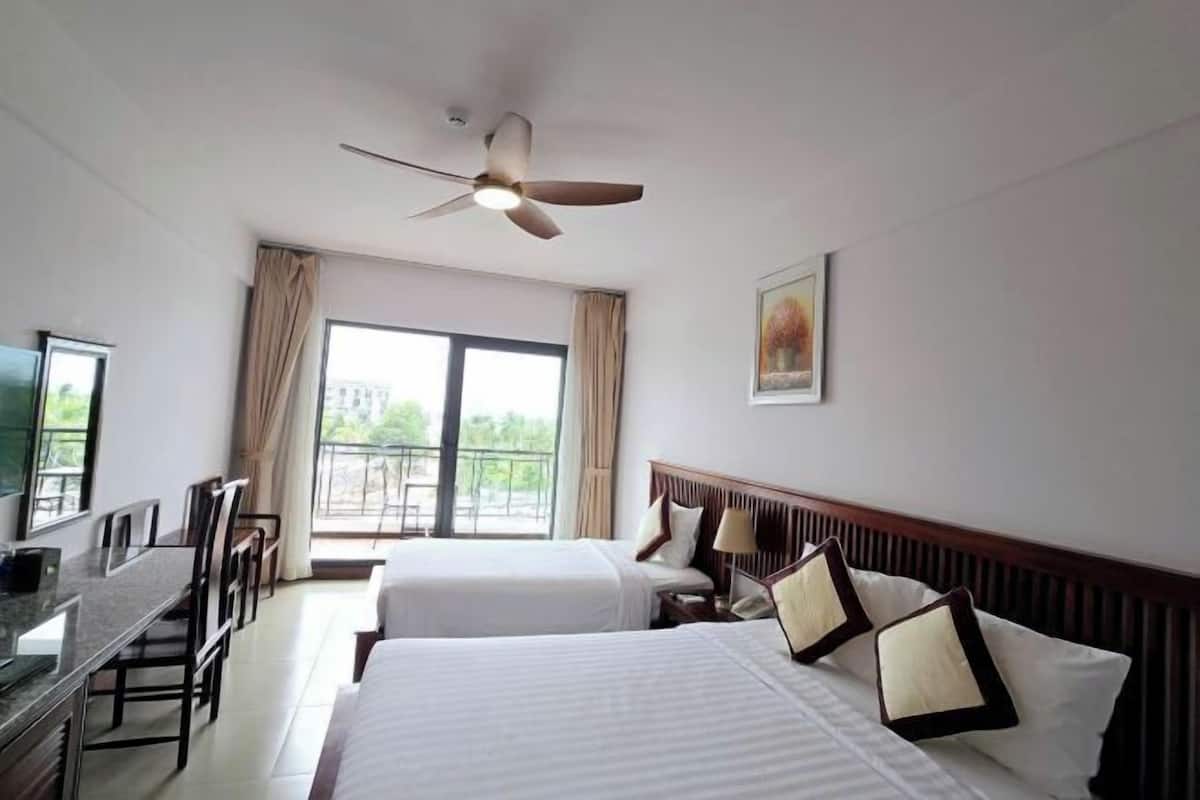 1 chambre, literie hypoallergénique, minibar