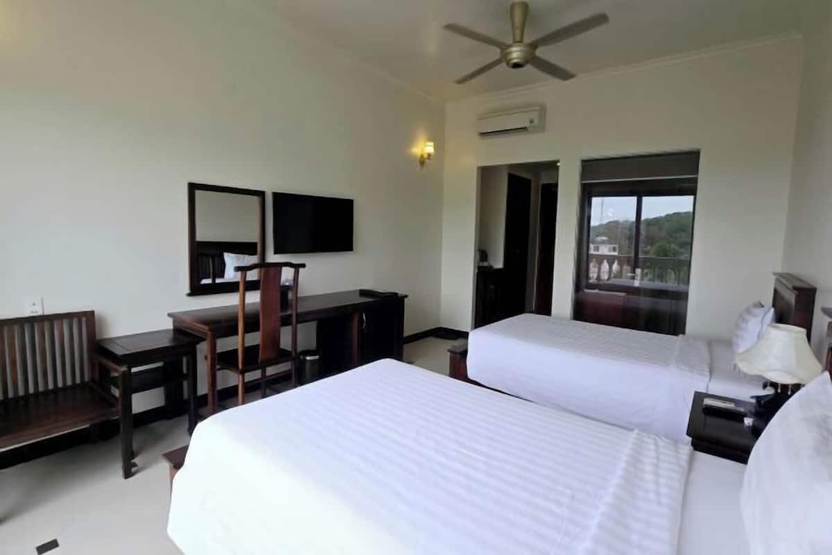 1 chambre, literie hypoallergénique, minibar