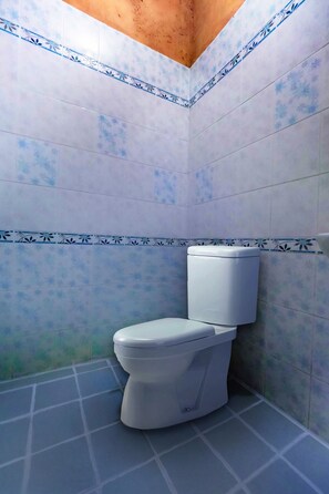 Deluxe Twin Room | Bathroom | Shower, towels, soap, shampoo