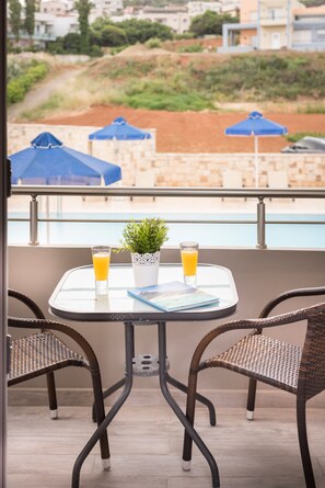 Uitzicht vanuit de kamer