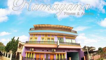 Fassade der Unterkunft