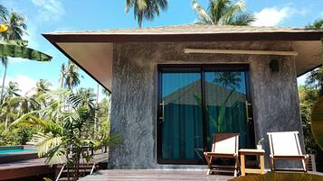 Garden View Cottage | Minibar, brankas, tempat tidur lipat/tambahan, dan Wi-Fi gratis