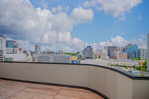 公寓, 3 间卧室 (Penthouse) | 阳台景观