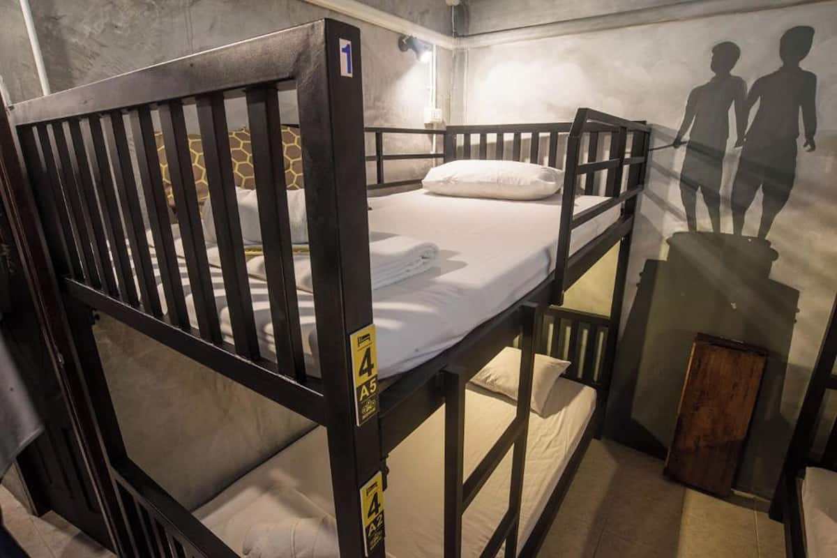 Bed in 4 Beds Mixed Dorm | Truy cập Internet không dây miễn phí, bộ trải giường