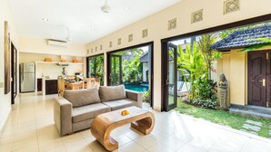 Villa, 2 Bedrooms, Private Pool | Living room