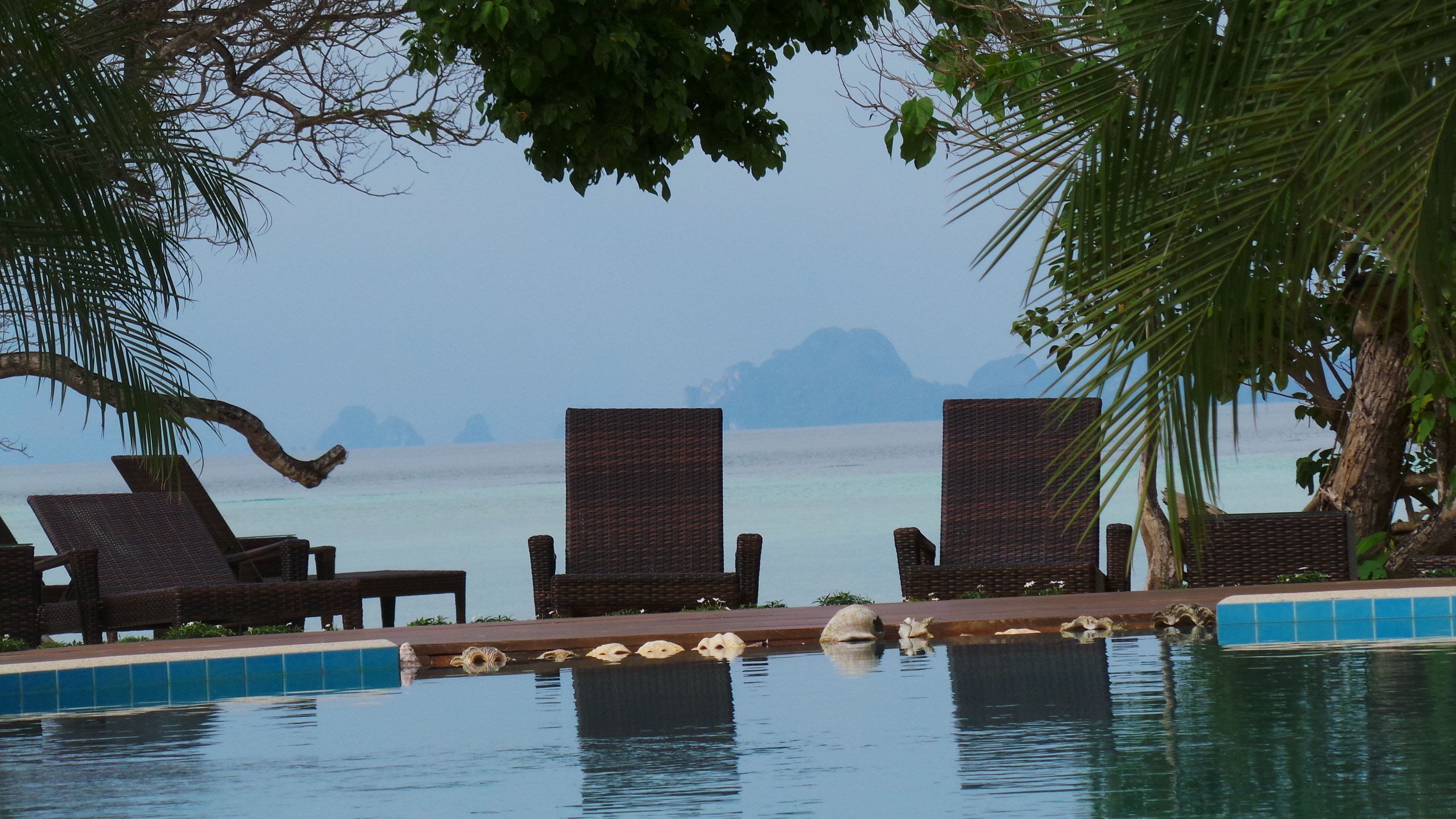 superior room, 1 king bed, patio, ocean view | view from room