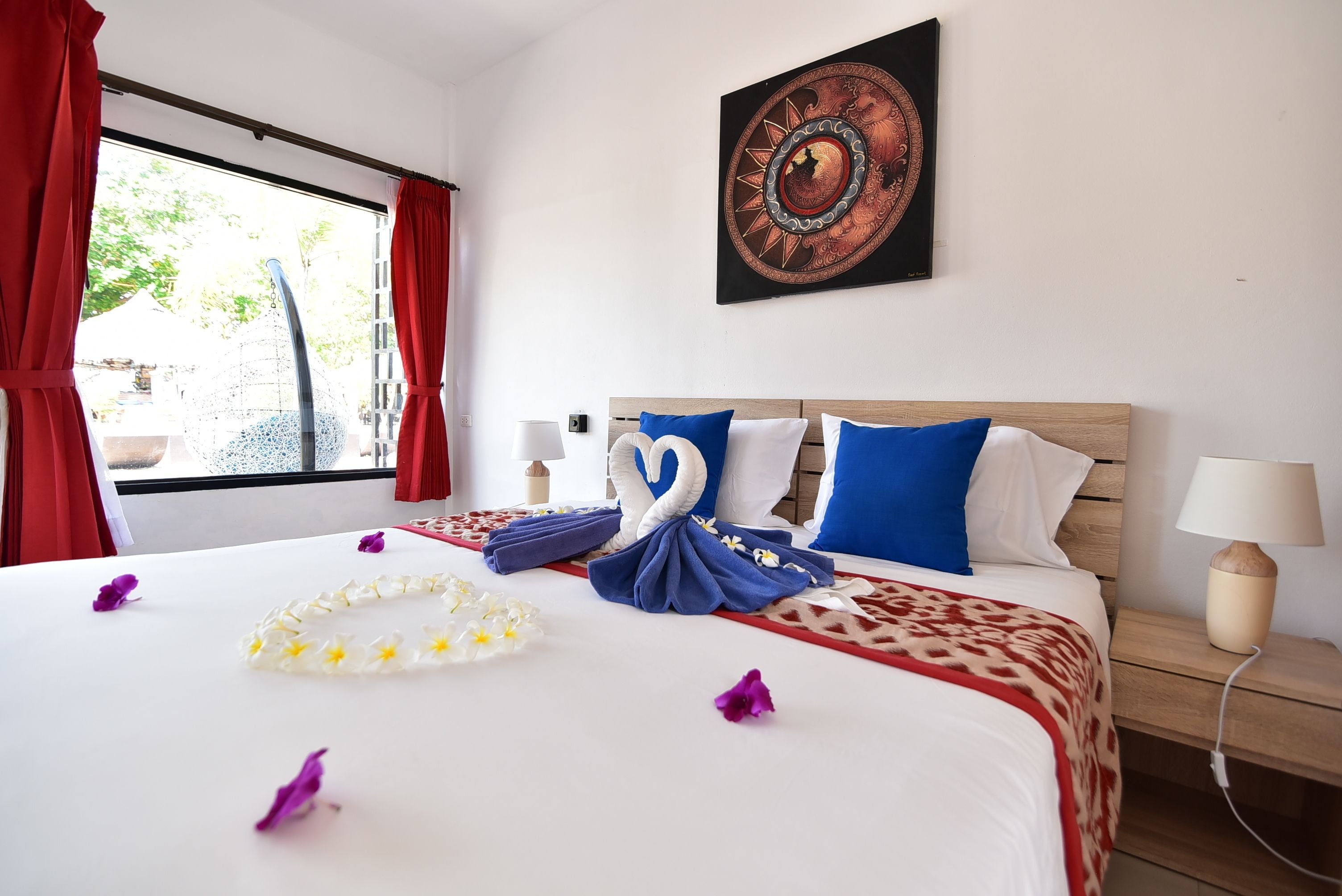 superior room, 1 king bed, patio, ocean view | 1 bedroom, minibar, in-room safe, desk