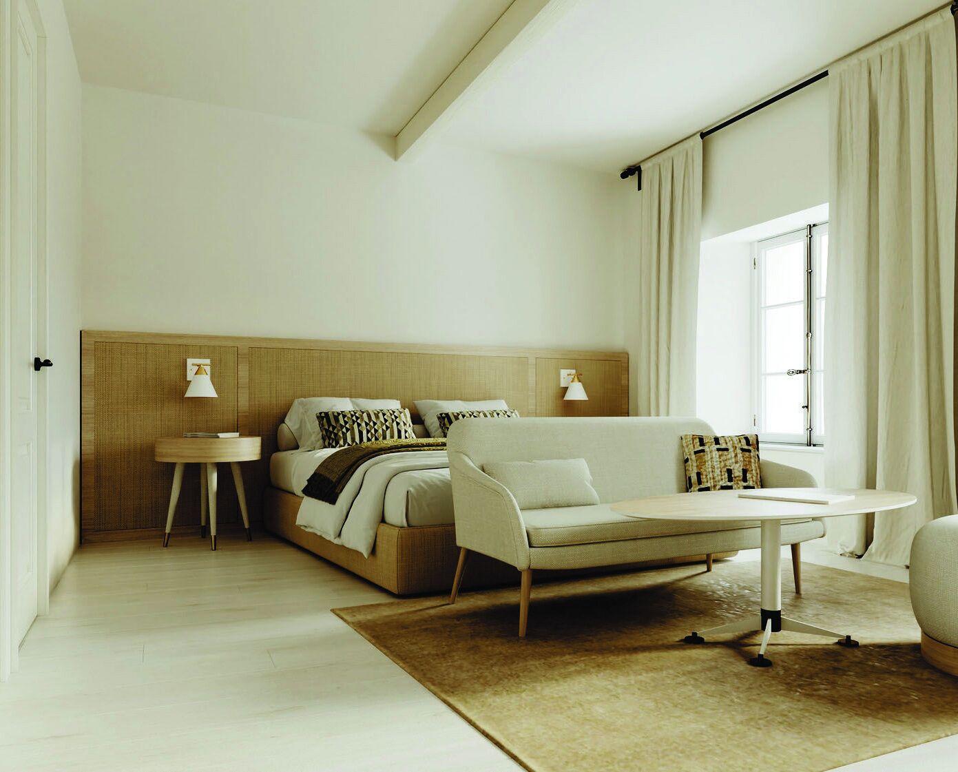 La Villa des Quatre Vents | Sábanas italianas Frette y ropa de cama de alta calidad 