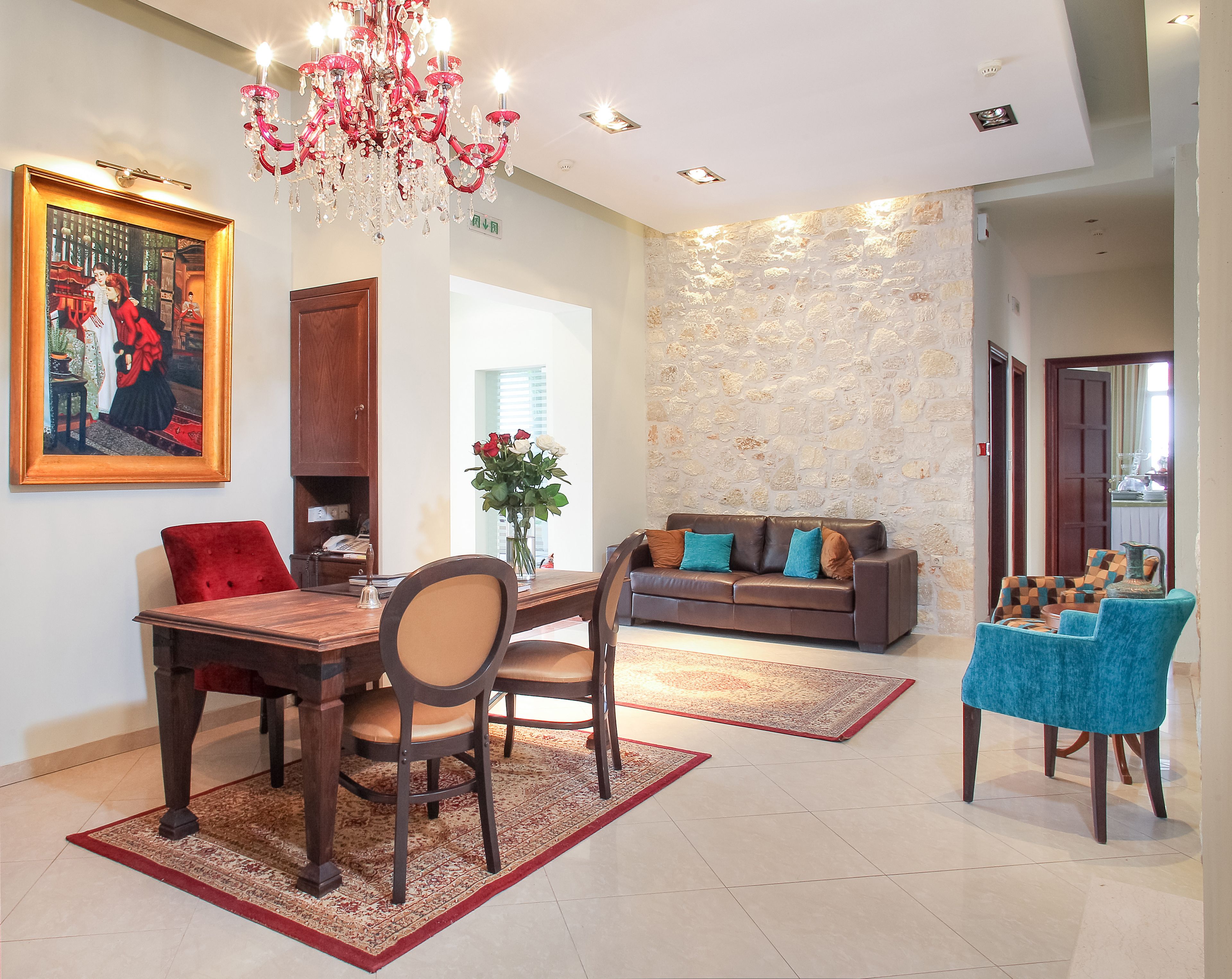 family room | living area | 50-inch tv with satellite channels