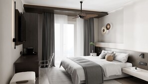 Deluxe Triple Room | In-room safe, soundproofing, iron/ironing board, free WiFi
