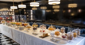 Daily buffet breakfast (EUR 70 per person)