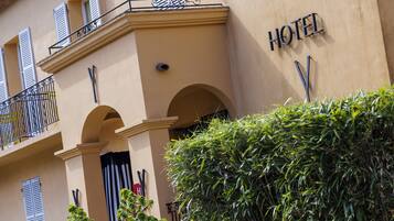 Façade de lâhĂ©bergement