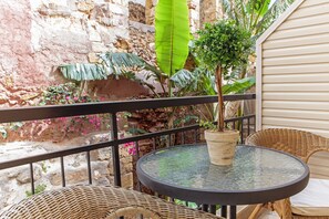 Økonomi-dobbeltrom, 1 dobbeltseng, balkong | Balkong