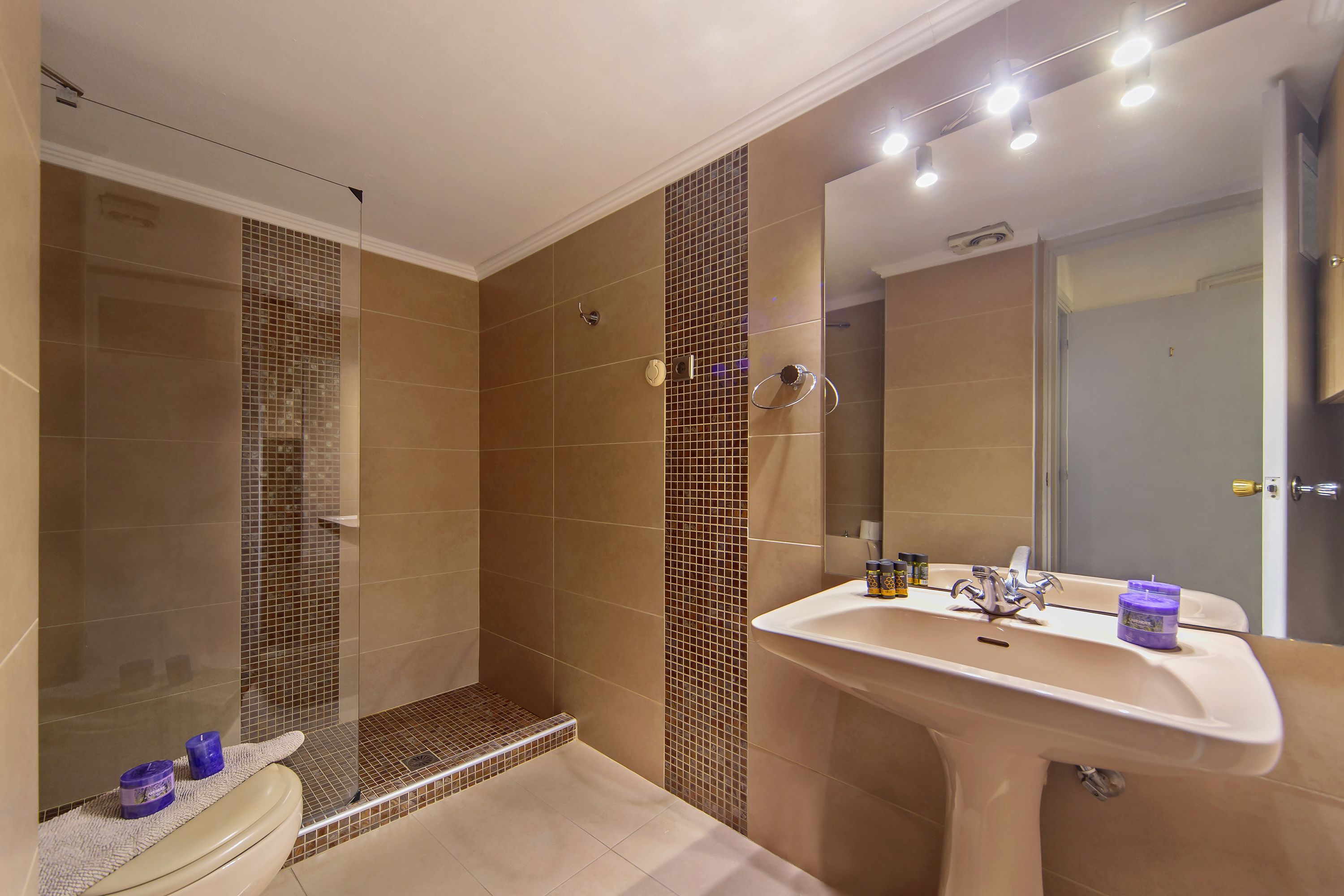 family triple room | bathroom shower