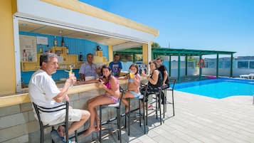 Poolside bar