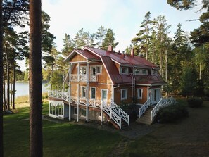 Private beach, fishing