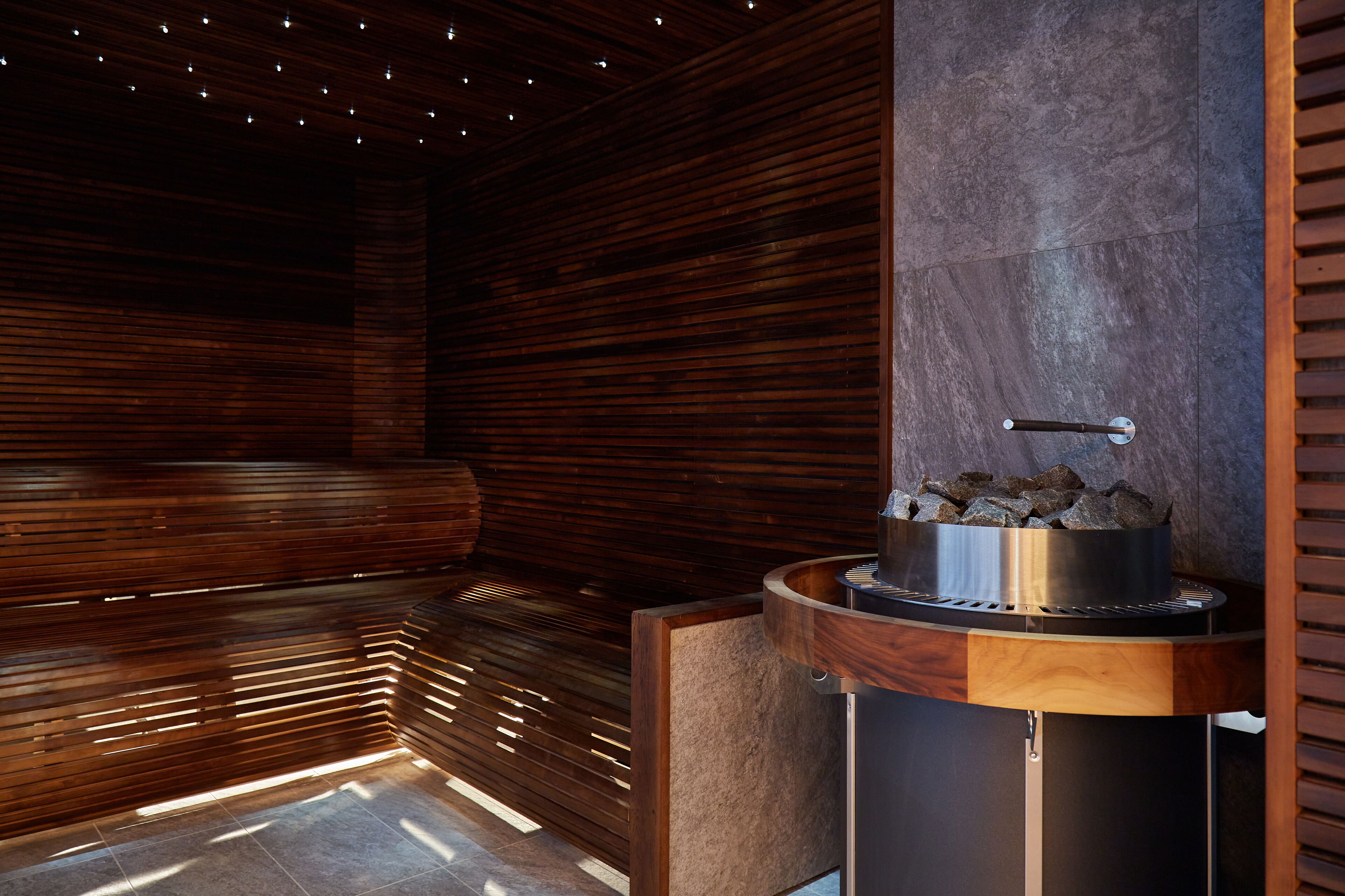 sauna, steam room, body treatments, aromatherapy, hot stone massages