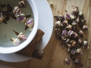 Café da manhã com buffet todos os dias (EUR 15 por pessoa)