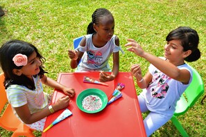 Área de juegos infantiles al aire libre