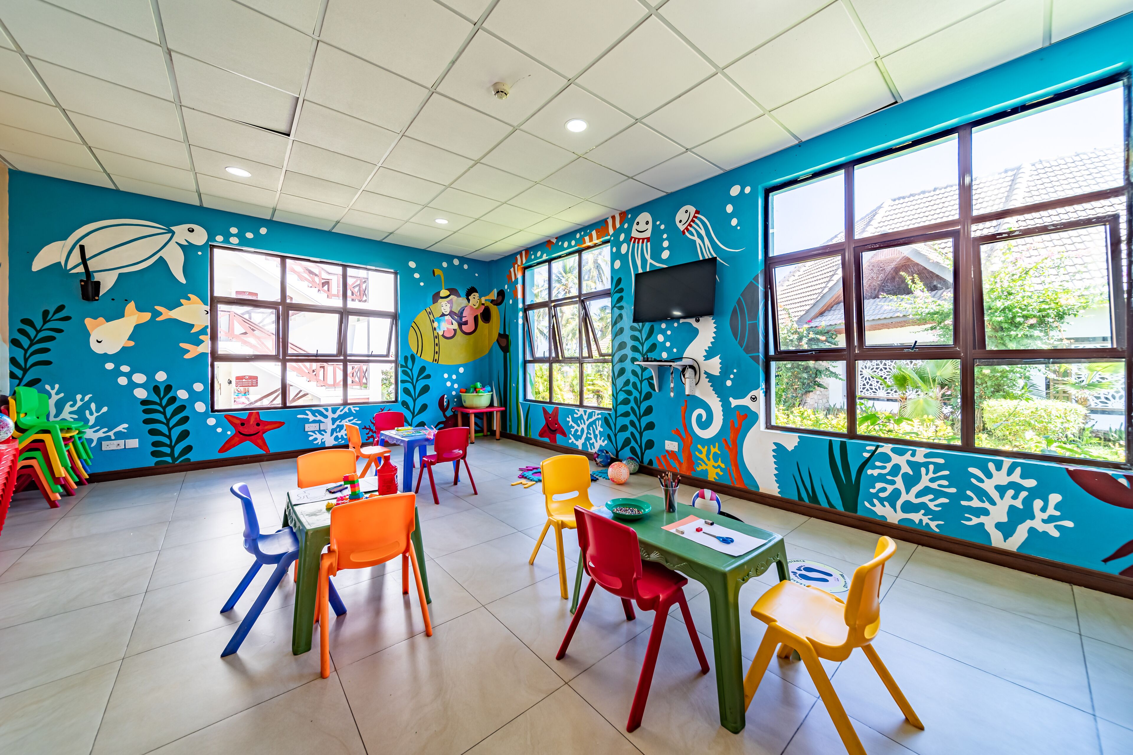 children’s play area – indoor