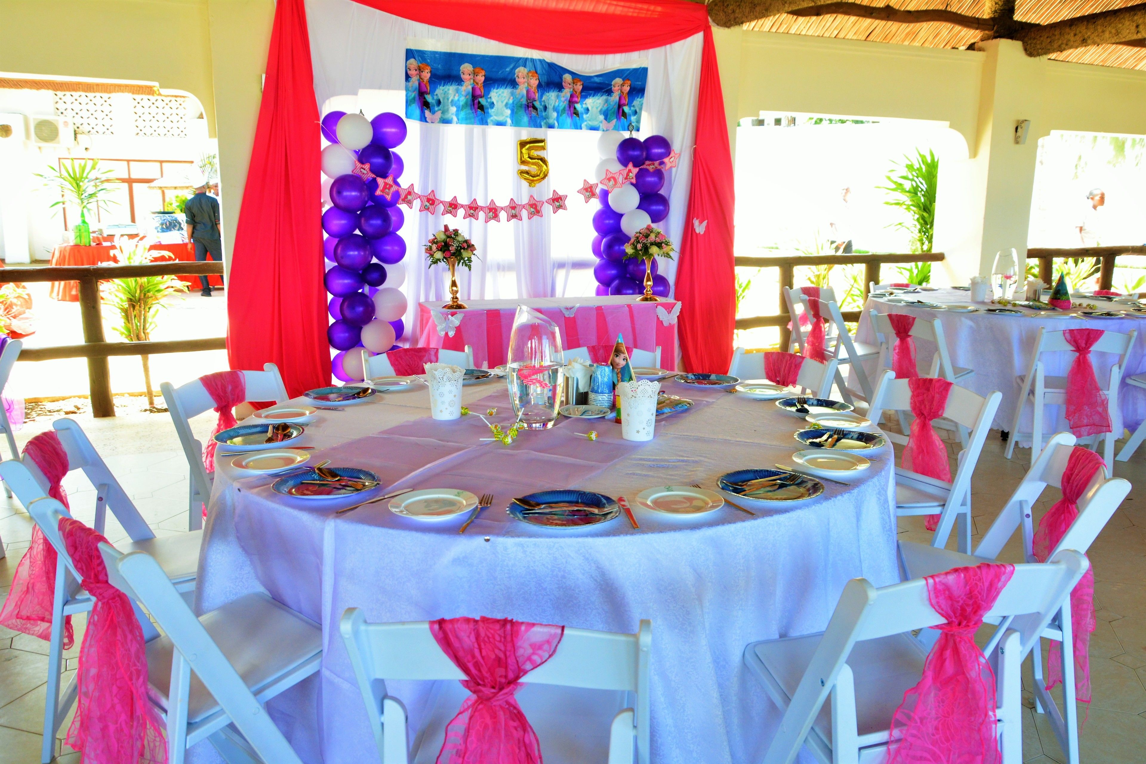 birthday party area