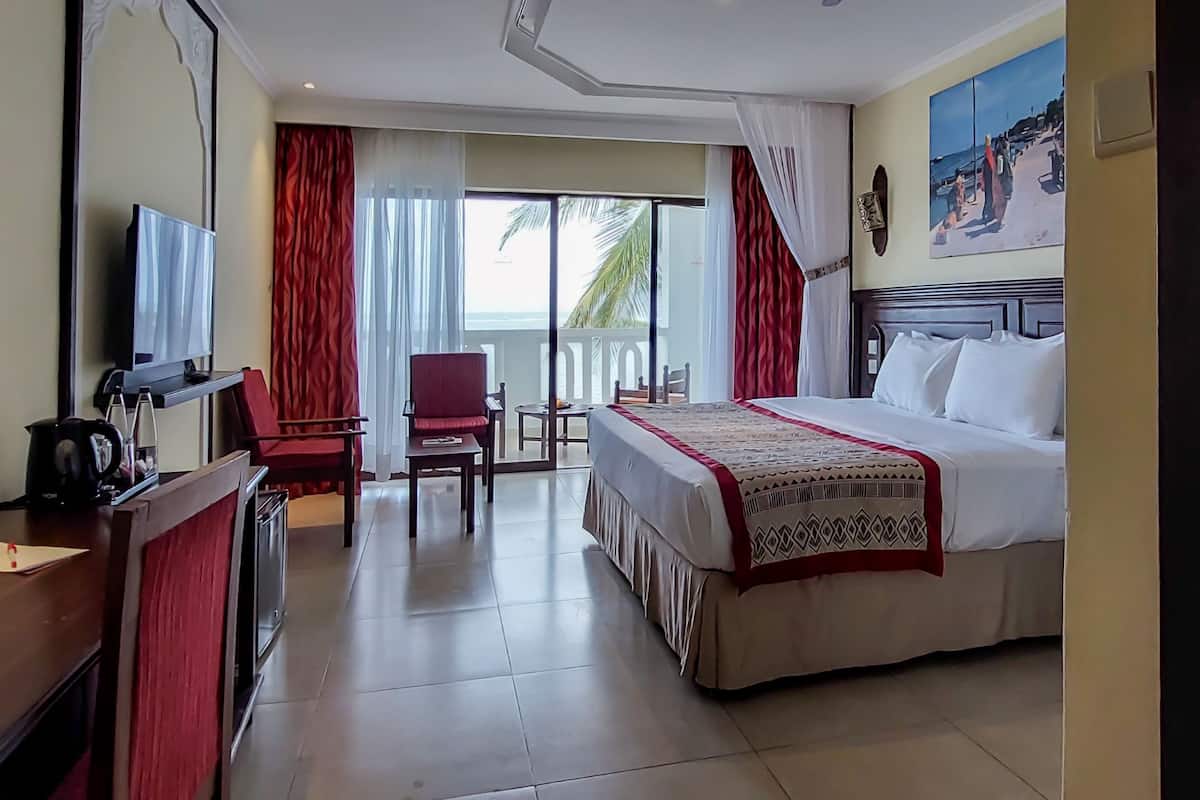 Phòng, quang cảnh biển | 1 phòng ngủ, bộ trải giường bằng vải cotton Ai Cập