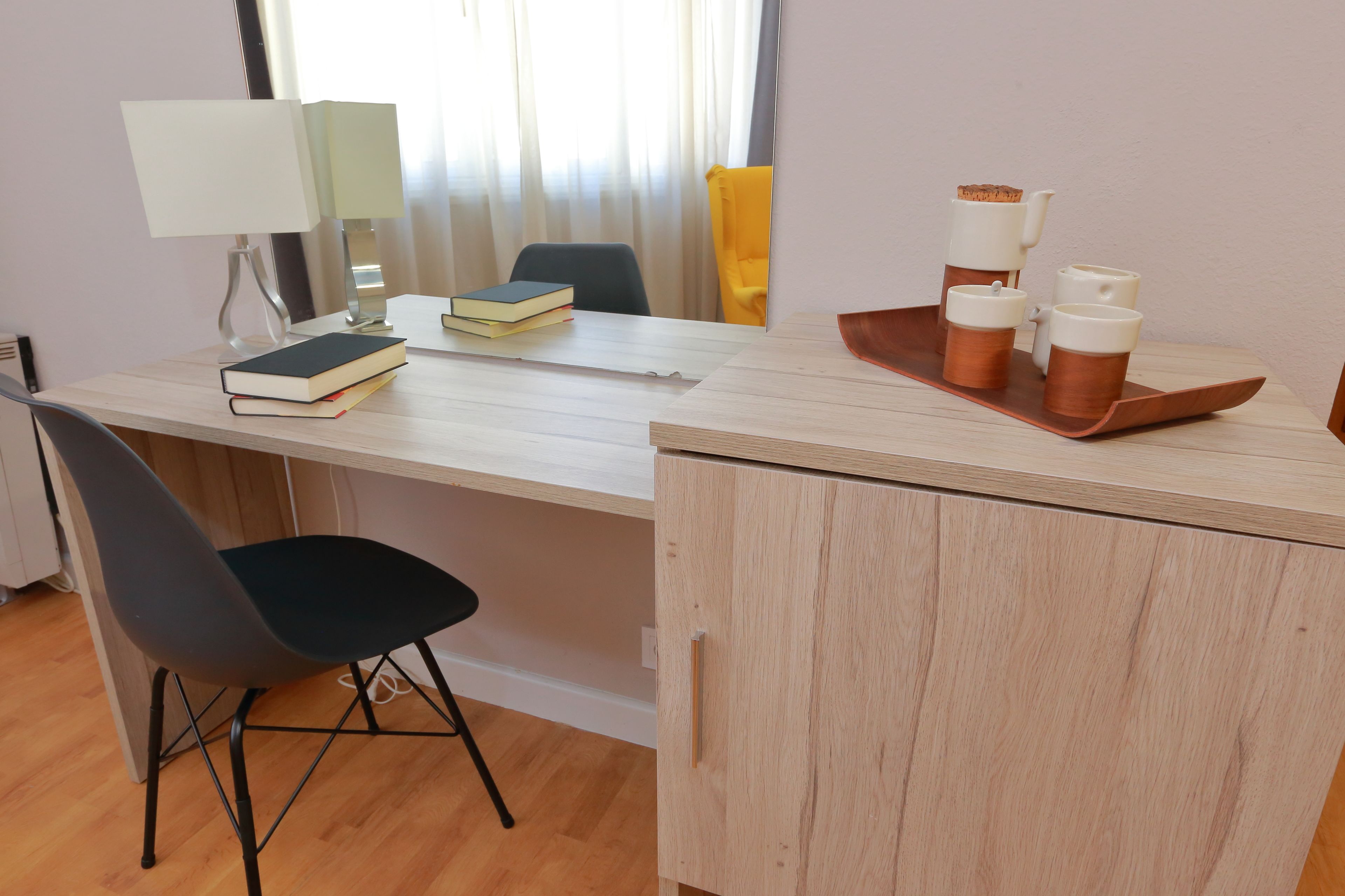 double room | desk, blackout curtains, free cots/infant beds, rollaway beds