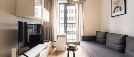 Economy-lejlighed - 1 soveværelse (Suche Myto) | Opholdsområde | Fladskærms-tv