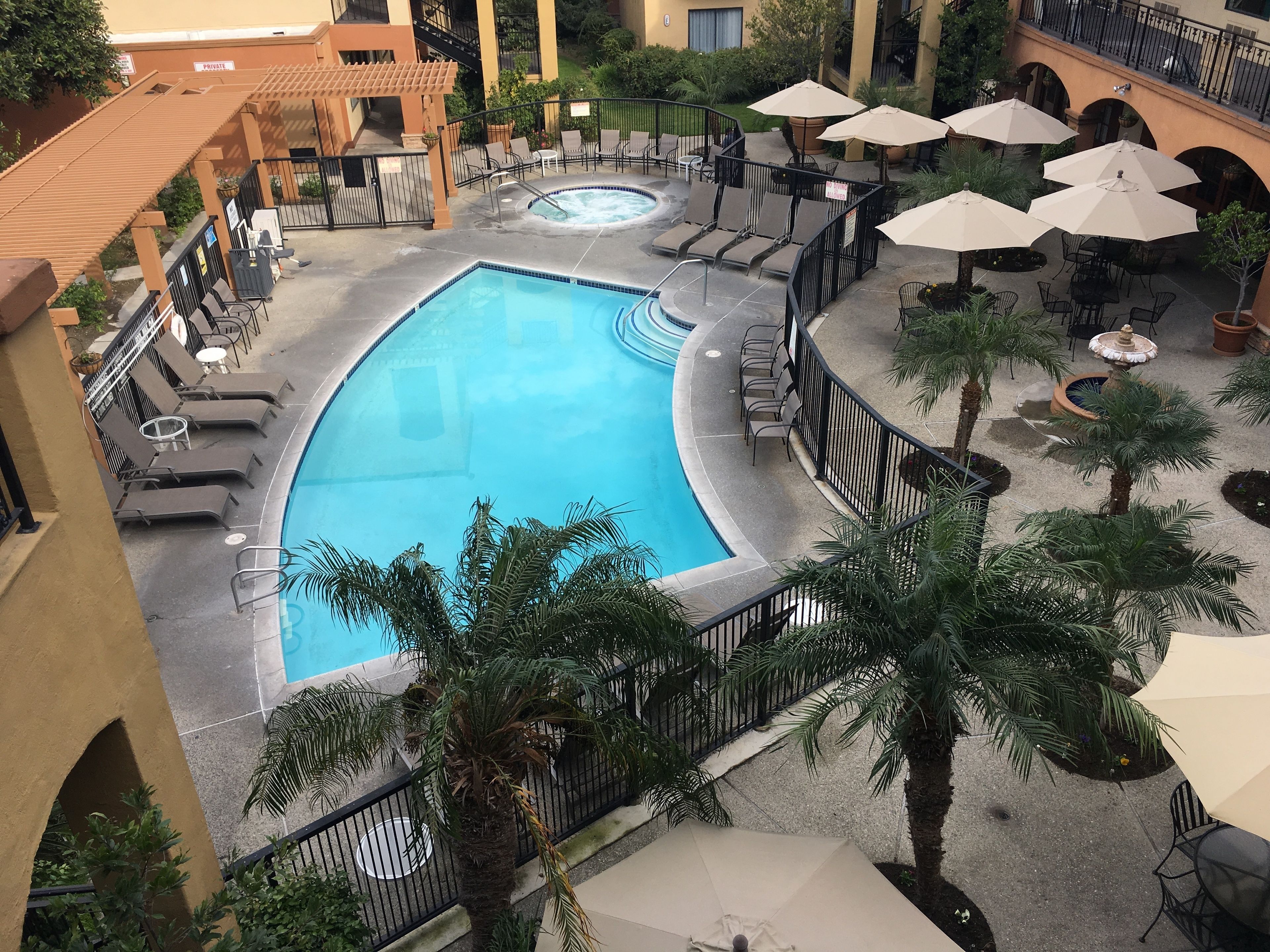 Alberca al aire libre 