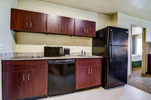 Microwave, coffee/tea maker
