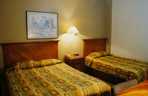 In-room safe, desk, iron/ironing board, free cribs/infant beds