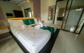 Villa Luxury, 2 camere da letto, fumatori | Biancheria in cotone egiziano, biancheria da letto di alta qualità