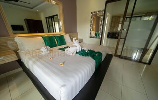 奢华别墅, 2 间卧室, 吸烟房 | 埃及棉床单、高档床上用品、羽绒被、迷你吧