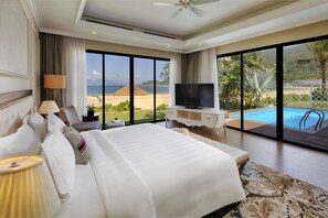 Villa, 3 Bedrooms, Ocean View | Beach/ocean view - Vinpearl Discovery Rockside Nha Trang (Nha Trang)