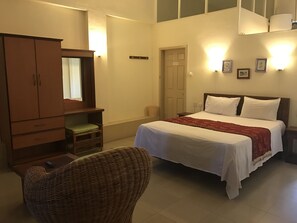 Estúdio | Cofres nos quartos, individualmente decorados, cortinas blackout