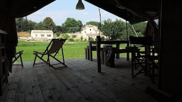 Comfort tent (Tente Safari Lodge) | Uitzicht vanuit de kamer