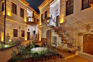 Front of property – evening/night