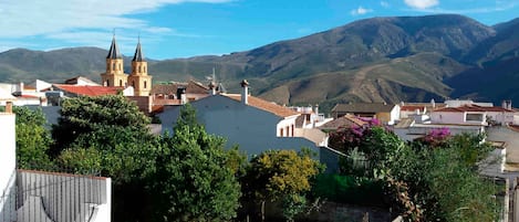 Blick von der Unterkunft