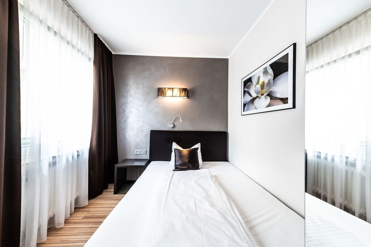 Minibar, desk, blackout curtains, soundproofing