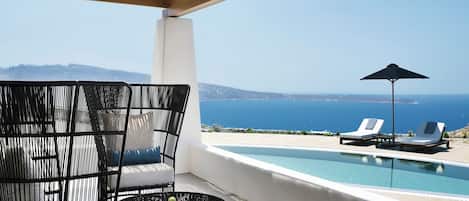 Ilios Pool Villa with Sunset & Sea View | Strand-/Meerblick