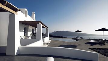 Ilios Pool Villa with Sunset & Sea View | 1 bedroom, premium bedding, minibar, in-room safe
