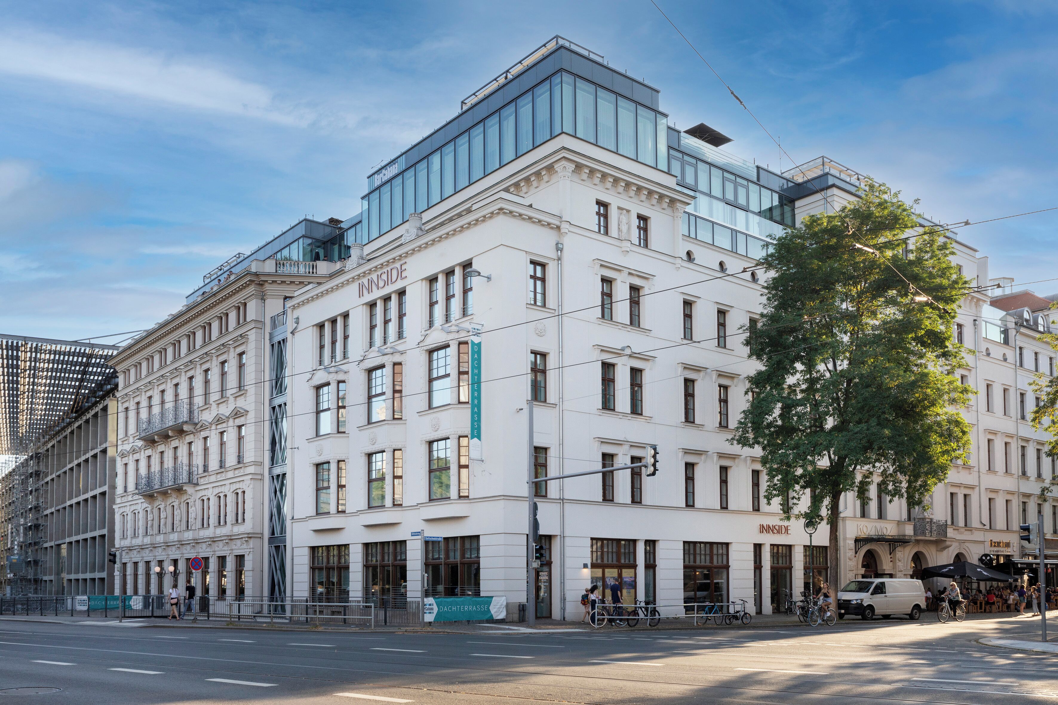 Fassade der Unterkunft