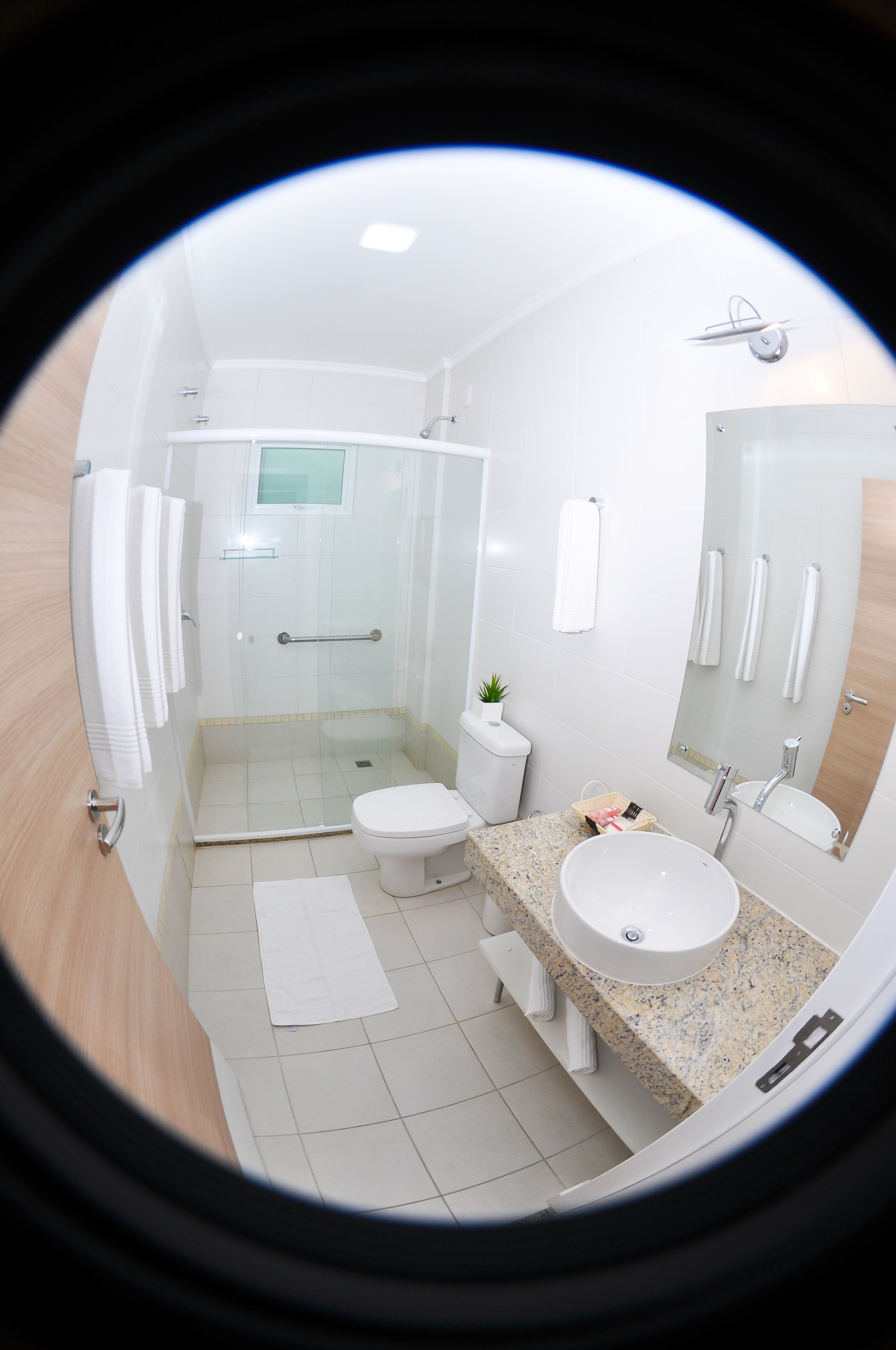 shower, free toiletries, towels