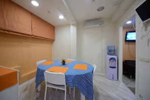 Daily continental breakfast for a fee